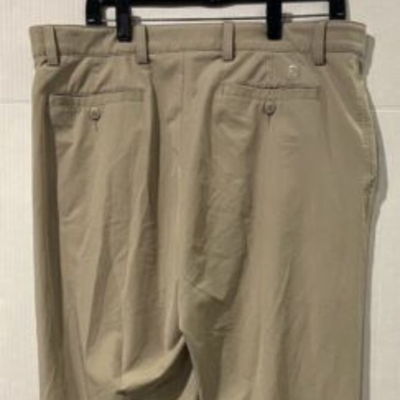 FootJoy FJ Men’s 36x 30 Solid Tan Straight Leg Stretch‎ Chino Golf Pants - Picture 4 of 6